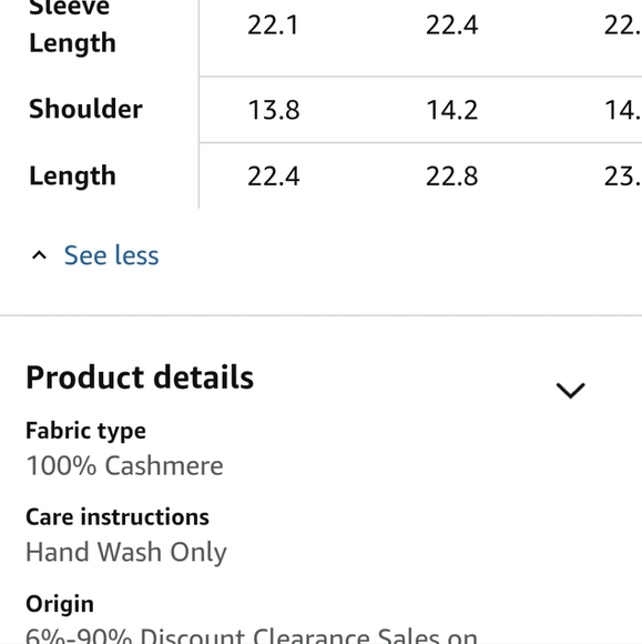 Soft Gray Cashmere Sweater - Picture 5 of 7